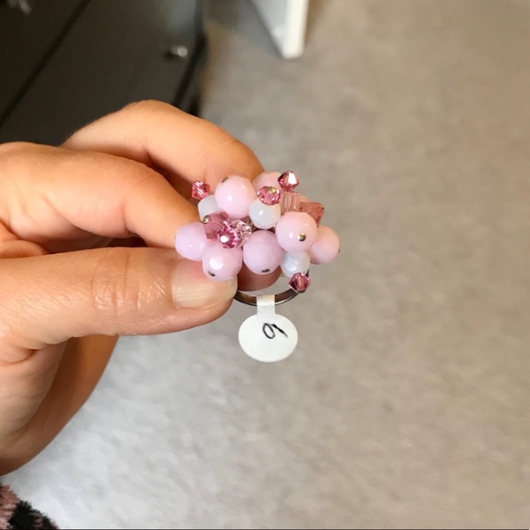 NEW Sterling Silver Crystal Ring - Picture 6 of 9